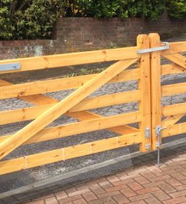 Wooden Field Gates