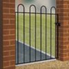 Court Hoop Single Metal Gate