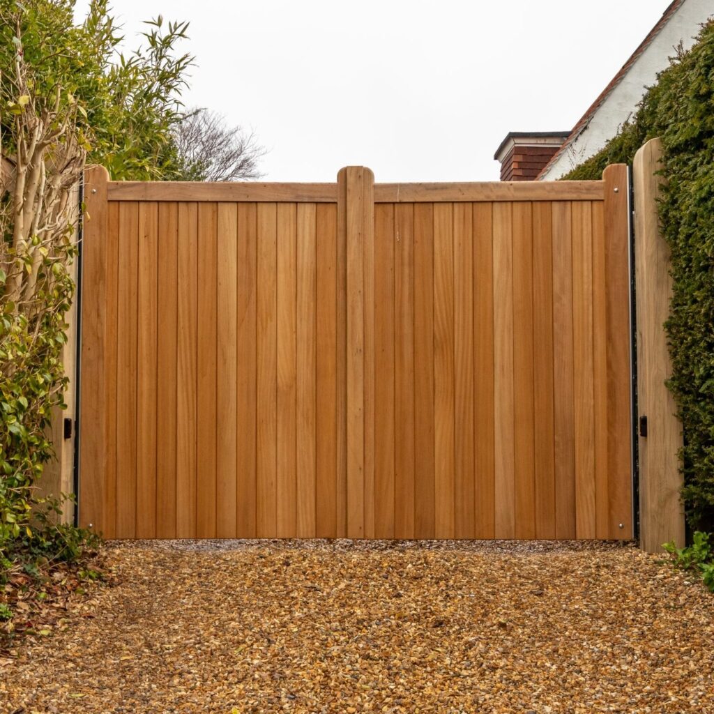 Wooden Estate Gates